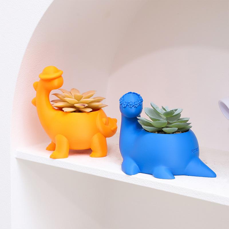 Chậu cây resin giả xi măng hình đầu Phật, chậu mọng nước thiền phong cách cổ điển, trang trí phòng trà (RG-168)