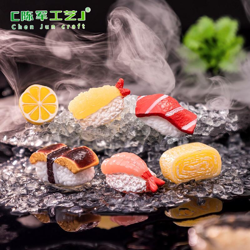 Tiểu cảnh sushi Nhật, phụ kiện trang trí tủ lạnh mini DIY (TZC-460)