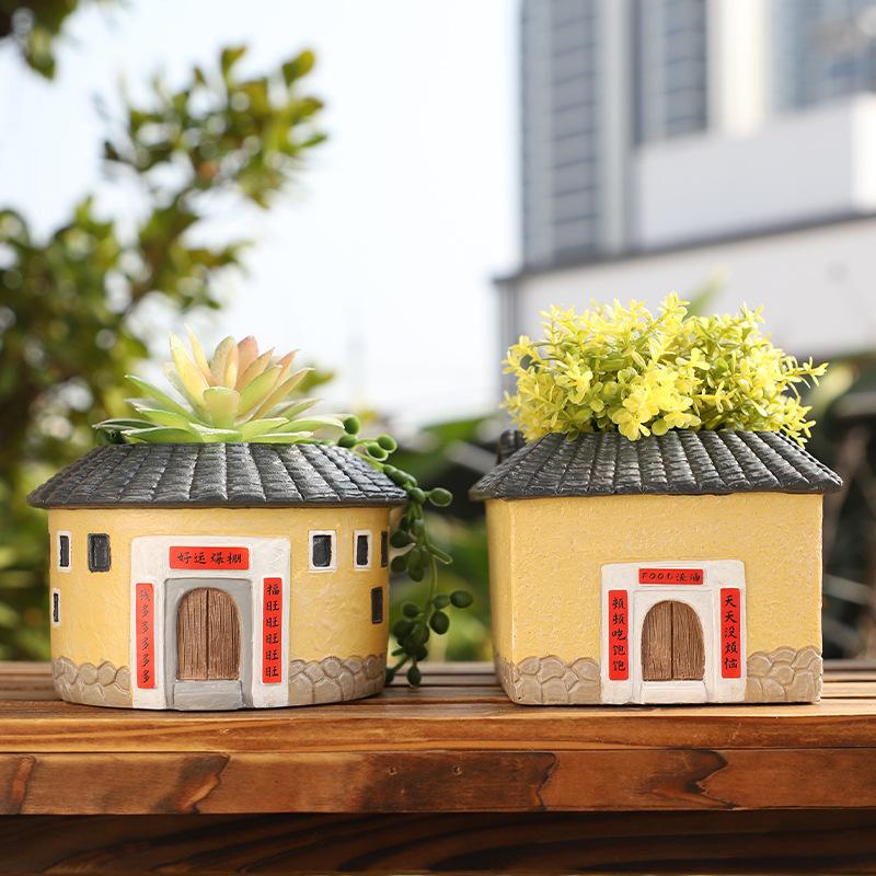 Bình hoa thủy canh hình hươu cao cổ gốm, bình cắm hoa khô, trang trí phòng khách và bàn làm việc (RG-172)