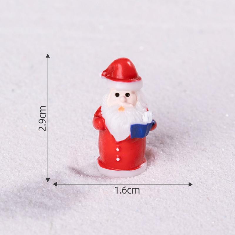 Tiểu cảnh dàn đồng ca Noel, trang trí tuyết mini DIY (TZC-411)