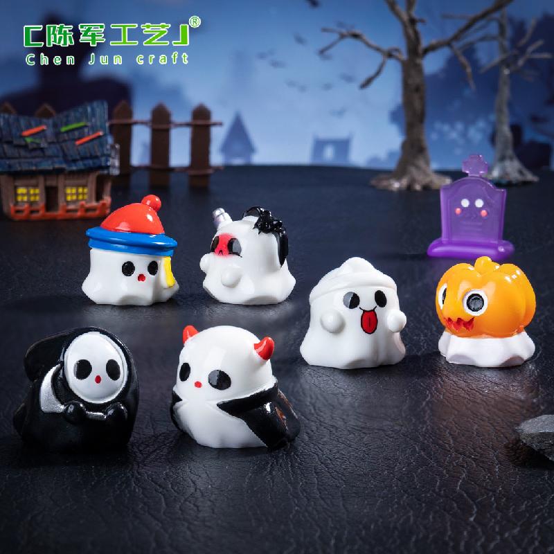 Tiểu cảnh ma quỷ Halloween, trang trí mini dễ thương DIY (TZC-450)