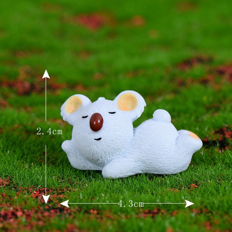 Gấu túi koala resin tiểu cảnh trang trí sáng tạo DIY (TZC-686)