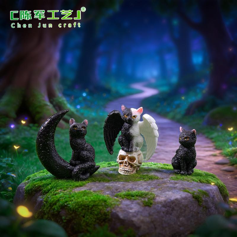 Mèo Song Sinh Halloween Mini (PK-243)