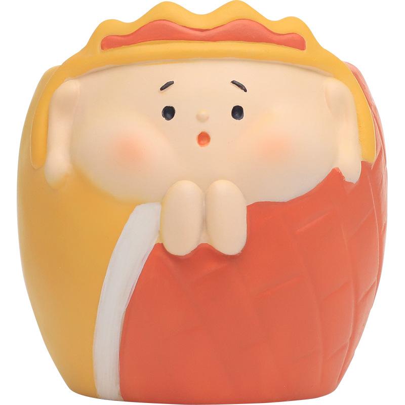 Chậu cây mọng nước hình mèo resin phong cách Mỹ, chậu mini để bàn, trang trí nhà và sân vườn (RG-180)
