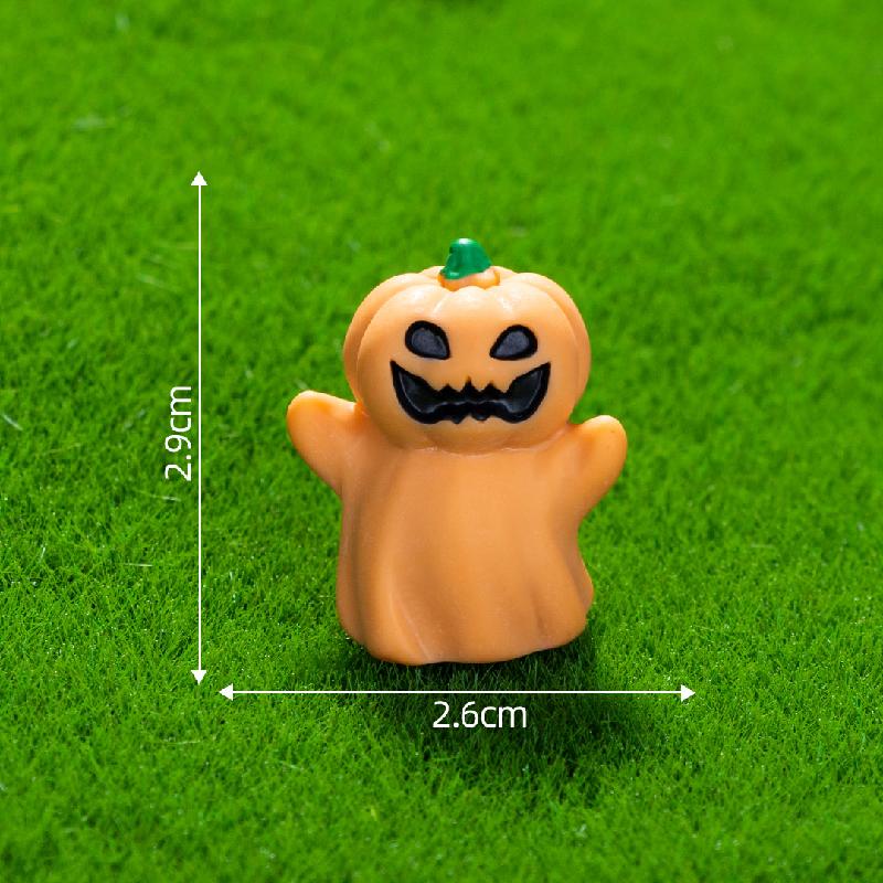 Tiểu cảnh Halloween, bí ngô ma, trang trí DIY mini (TZC-80)