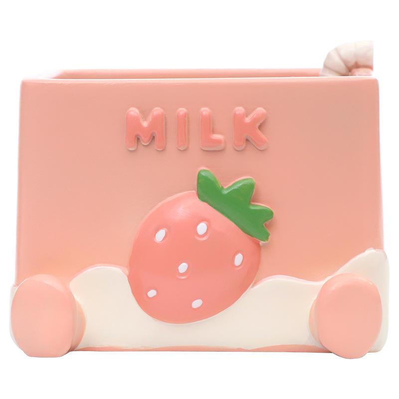 Bình hoa cắm hoa giả và cây thủy sinh, bình trang trí resin tối giản, dùng cho văn phòng và bàn làm việc (RG-199)