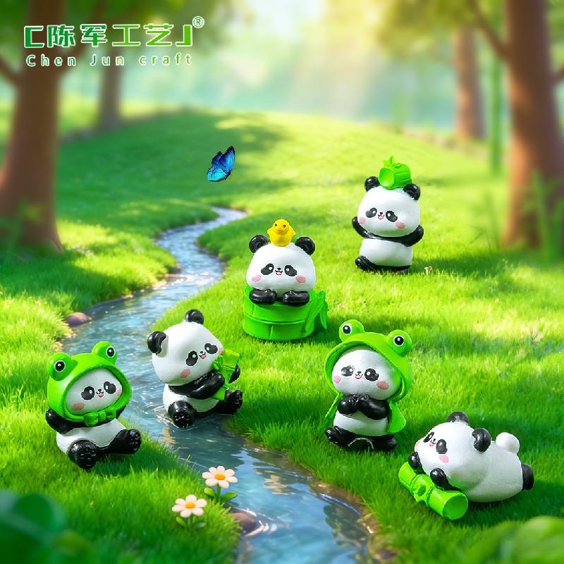 Ếch Và Gấu Trúc Mini Dễ Thương (PK-293)