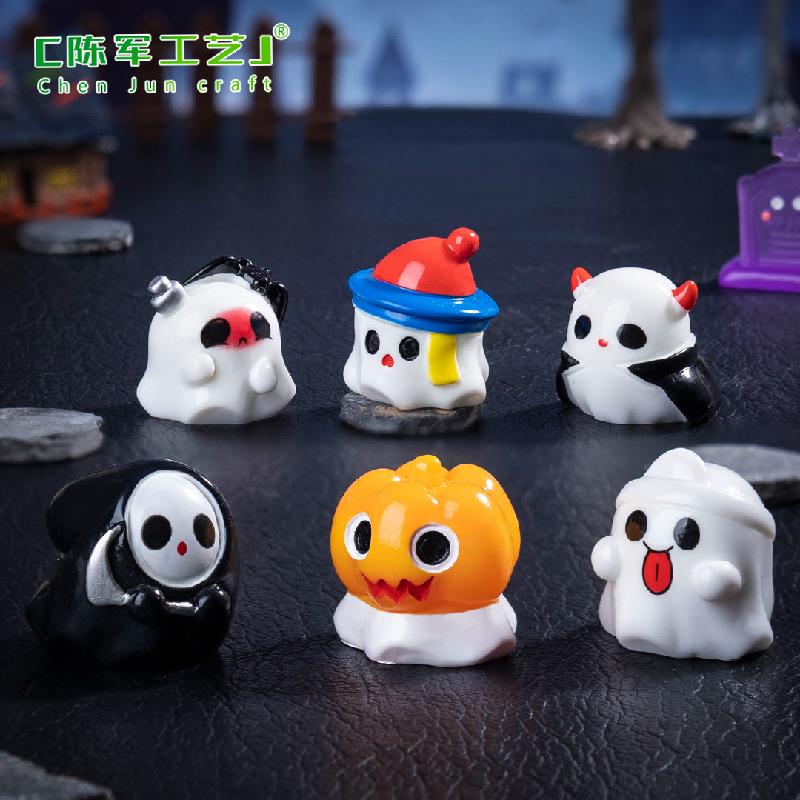 Tiểu cảnh ma quỷ Halloween, trang trí mini dễ thương DIY (TZC-450)