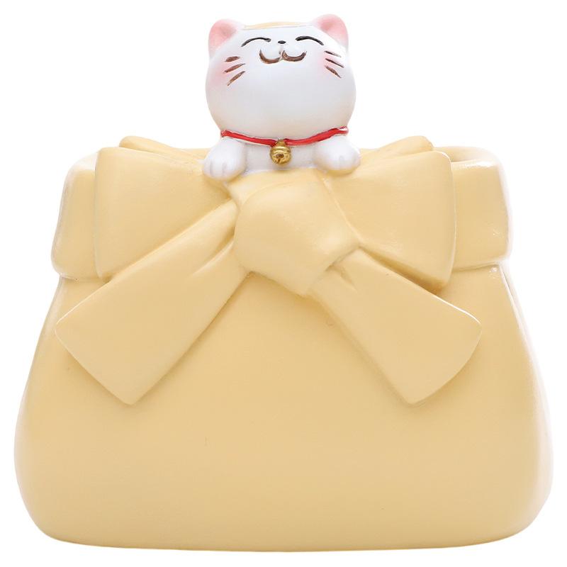 Chậu cây mọng nước hình túi xách nữ resin, chậu mini trang trí ban công, bàn làm việc và sân vườn (RG-115)