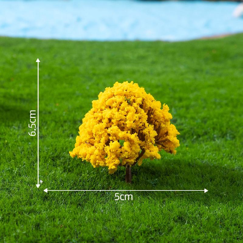 Tiểu cảnh cây táo, hoa giả, trang trí cây cảnh DIY mini (ZC-105)