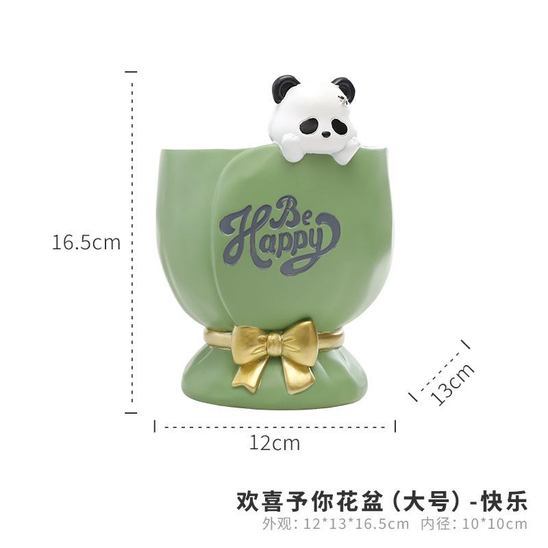 Chậu cây resin trang trí sân vườn, chậu cây mini cho văn phòng, nhà và tiểu cảnh (RG-233)