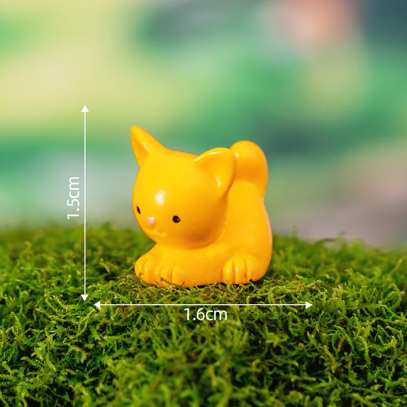 Tiểu cảnh ếch và vịt vàng nhỏ, trang trí đáng yêu mini (ZC-24)