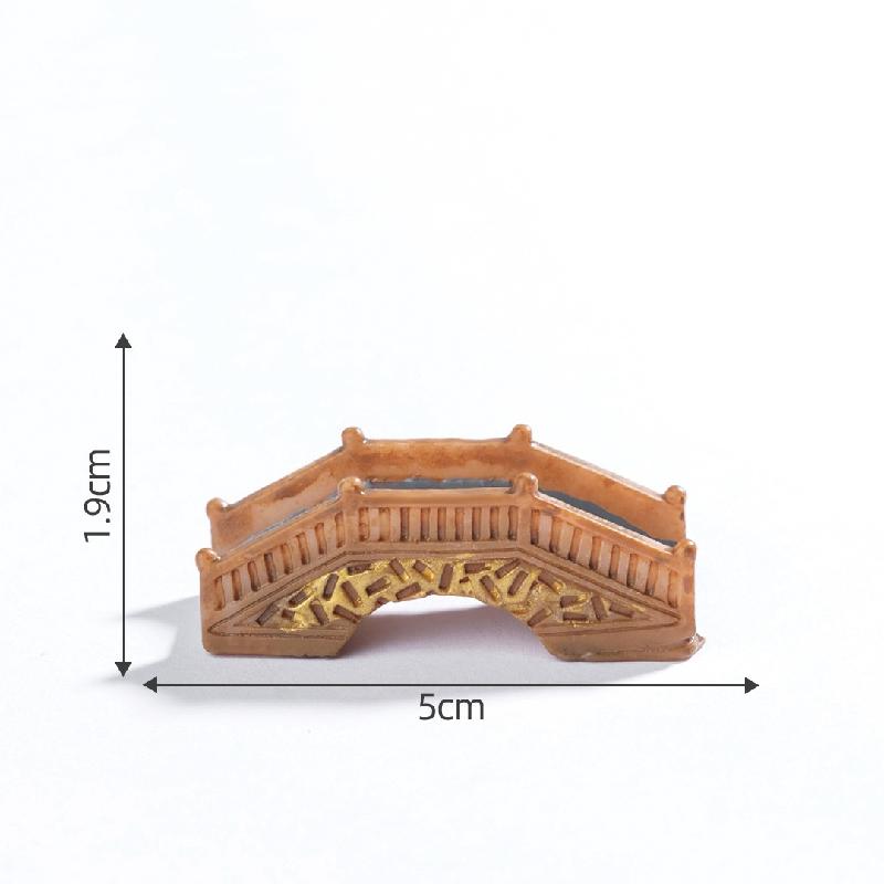 Cầu Đá Và Cầu Gỗ Cổ Điển Mini (PK-532)