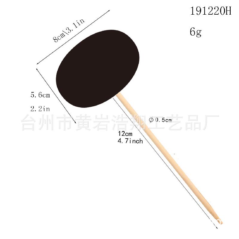 Bảng ghi chú mini gỗ trang trí hoa tiểu cảnh (TBS-21)