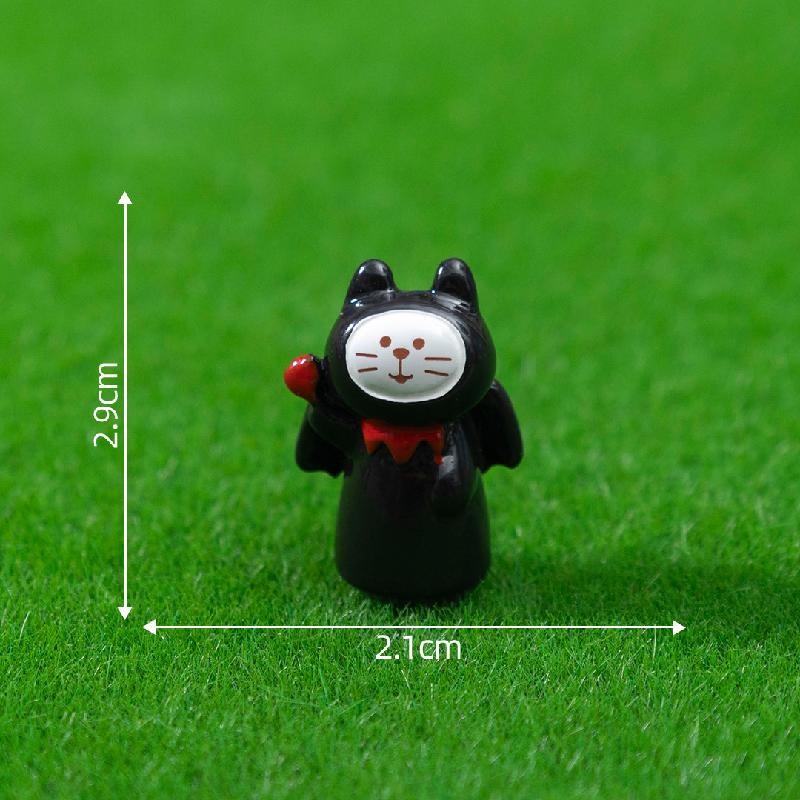 Mèo quỷ Halloween mini trang trí (PK-724)