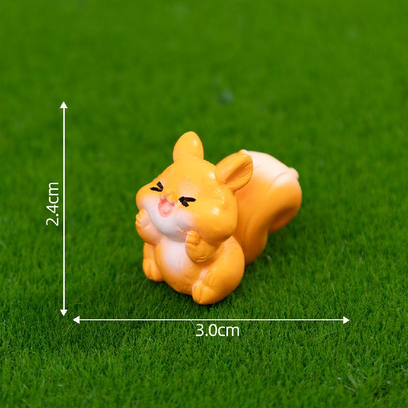 Sóc đáng yêu mini trang trí tiểu cảnh (PK-732)