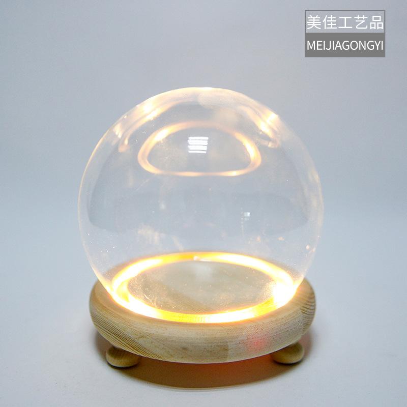 Thuỷ Tinh Hình Trụ Và Đèn Led (MJA-4)