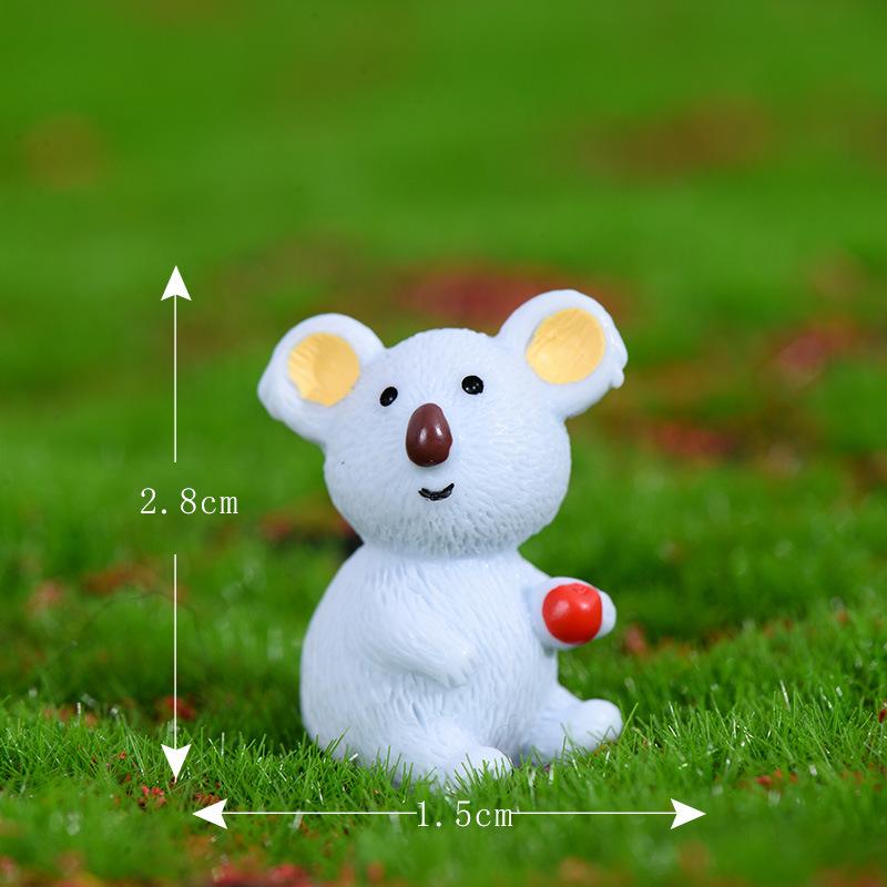 Gấu túi koala resin tiểu cảnh trang trí sáng tạo DIY (TZC-686)