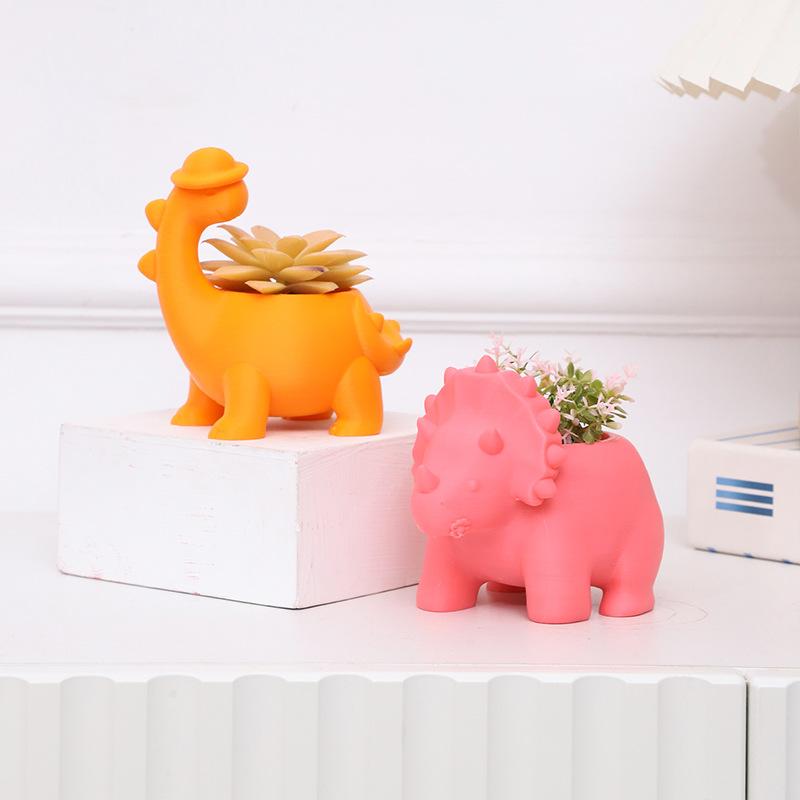 Chậu cây resin giả xi măng hình đầu Phật, chậu mọng nước thiền phong cách cổ điển, trang trí phòng trà (RG-168)