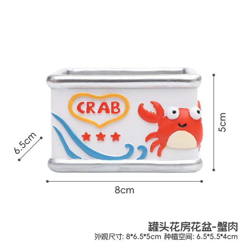 Chậu cây mọng nước resin mini, chậu cây để bàn, trang trí ban công sân vườn (RG-39)