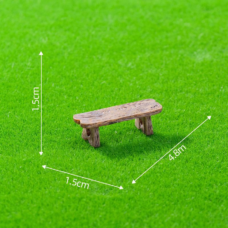 Tiểu cảnh ghế tim lãng mạn, phụ kiện trang trí cây cảnh DIY (ZC-580)