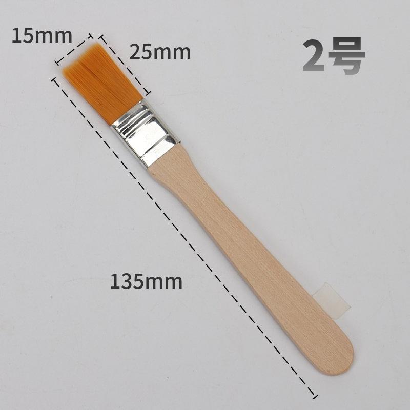 Chổi vệ sinh nylon size số 1, cán gỗ bền dày 5mm (TBS-14)