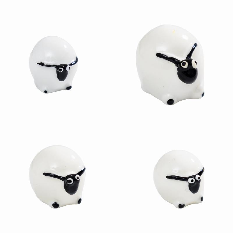 Tiểu cảnh cừu dễ thương, phụ kiện mini cho chậu cây (ZC-39)