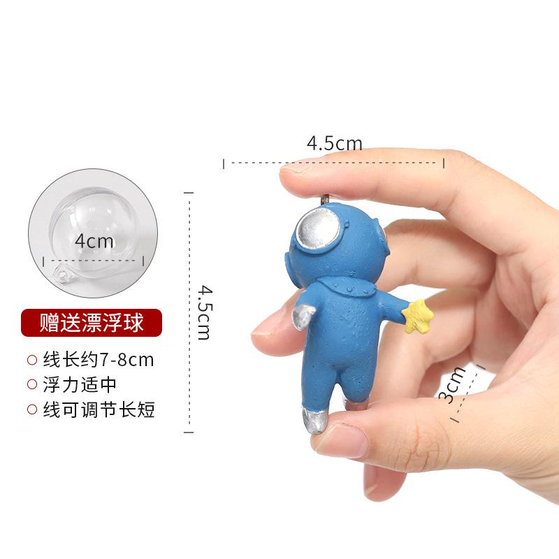 Tượng thợ lặn resin nổi trong hồ cá, phụ kiện tiểu cảnh thủy sinh, đồ trang trí hồ cá (RG-251)