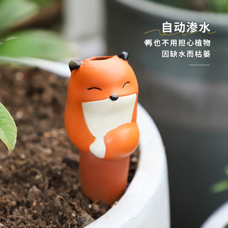 Dụng cụ tưới cây tự động nhỏ giọt, bình thấm nước cho chậu cây, phụ kiện làm vườn ban công (RG-116)