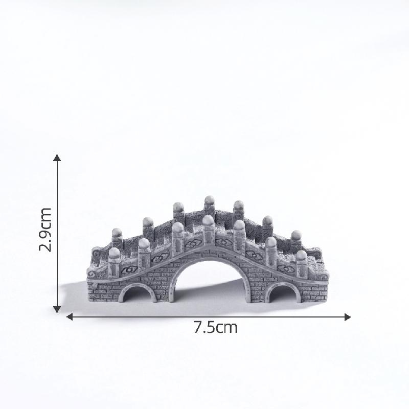 Cầu Đá Và Cầu Gỗ Cổ Điển Mini (PK-532)