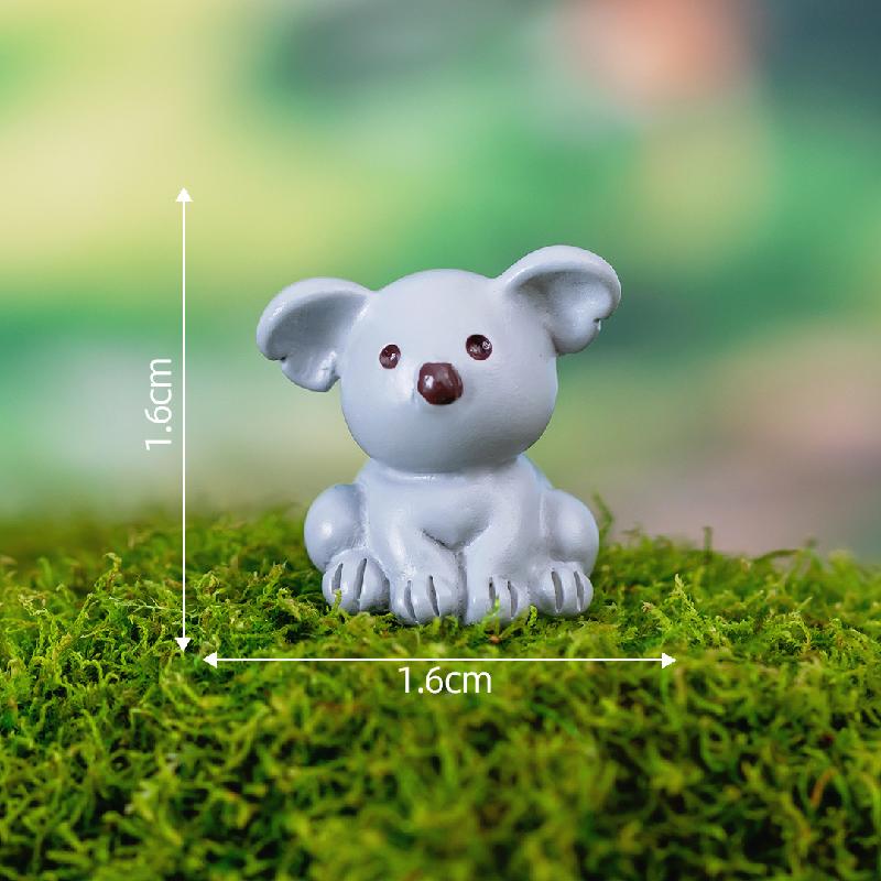 Tiểu cảnh ếch và vịt vàng nhỏ, trang trí đáng yêu mini (ZC-24)
