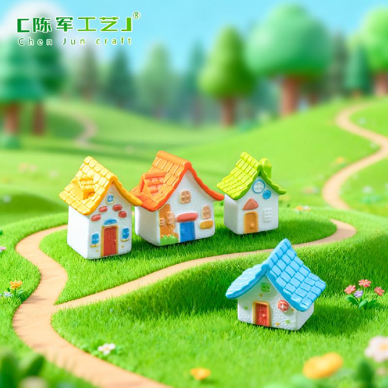 Nhà Đồng Quê Mini Trang Trí Tiểu Cảnh (PK-166)
