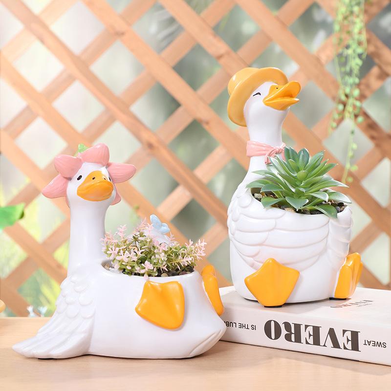 Chậu cây mọng nước hình cốc cà phê resin, chậu mini để bàn, trang trí cửa sổ và sân vườn (RG-197)