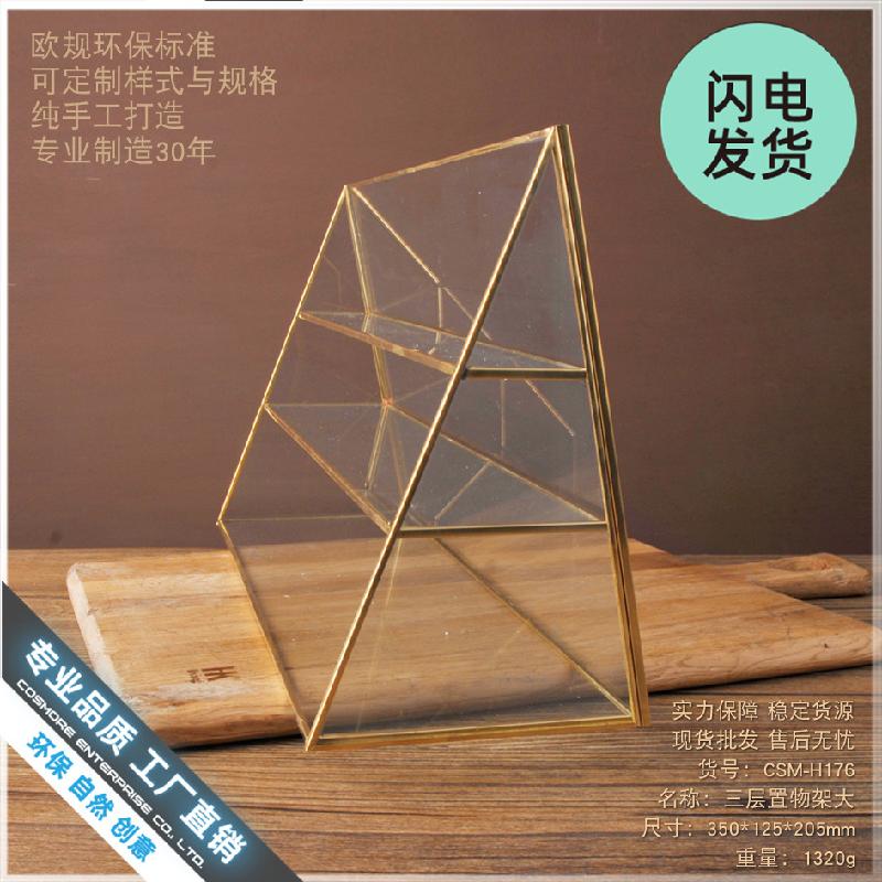 Kệ kính trưng bày nước hoa, trang sức phong cách châu Âu (DG-78)