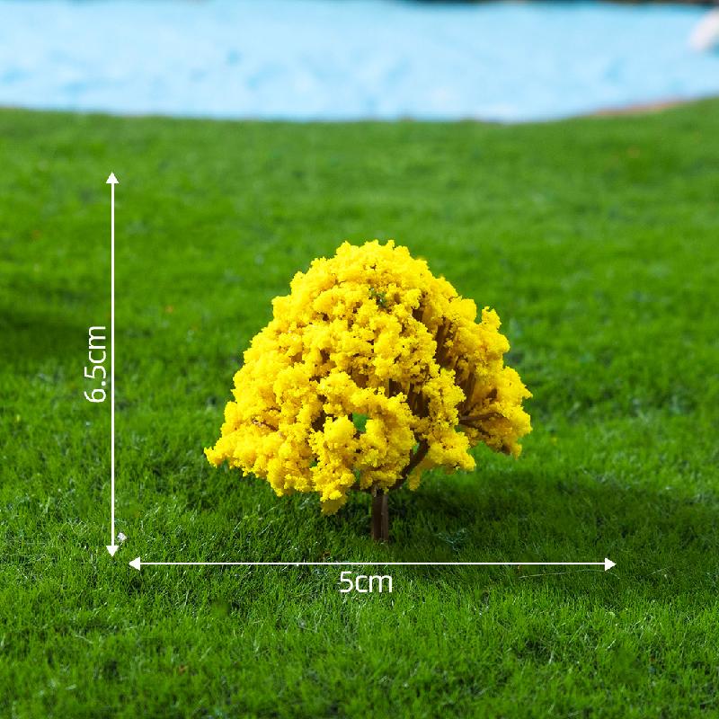 Tiểu cảnh cây táo, hoa giả, trang trí cây cảnh DIY mini (ZC-105)
