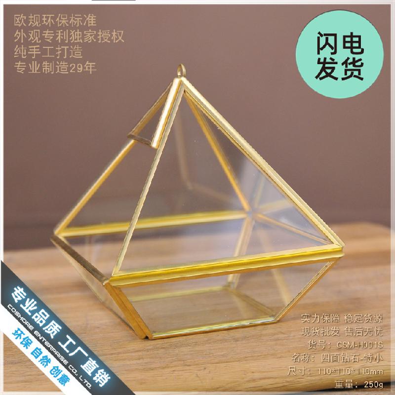 Nhà kính kim cương mini, hộp hoa bất tử (DG-120)