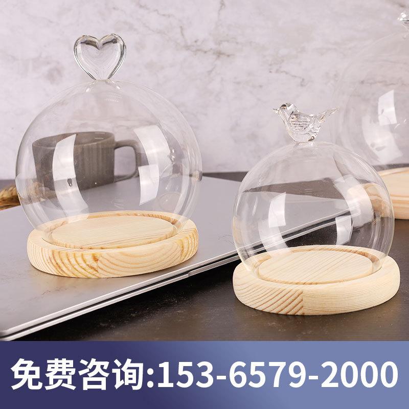 Chụp Thuỷ Tinh Hình Trụ Có Núm Tuỳ Chọn (MJA-17)