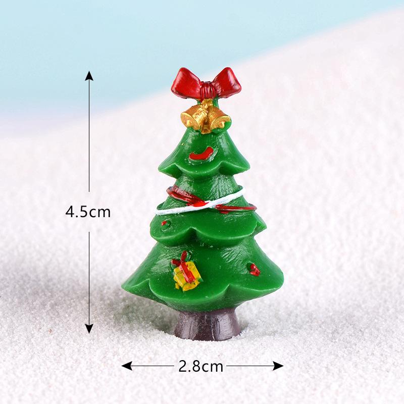 Tiểu cảnh ông già Noel, tuần lộc mini, trang trí lễ hội (TZC-55)