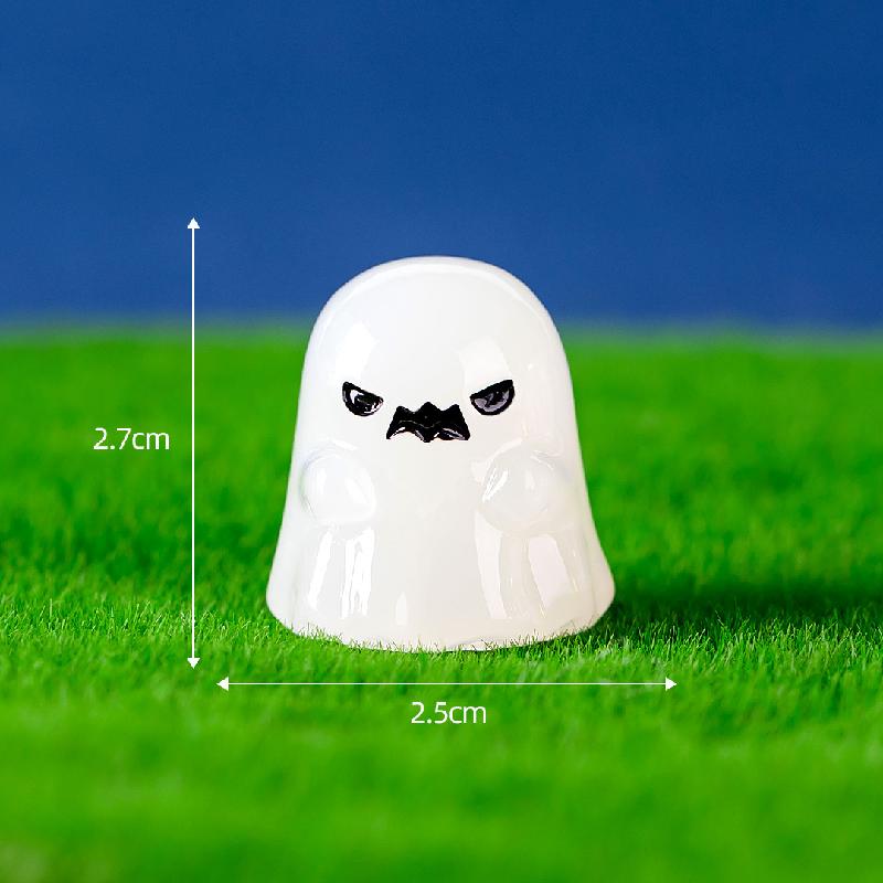 Tiểu cảnh bí ngô ma, trang trí Halloween phát sáng mini (TZC-240)