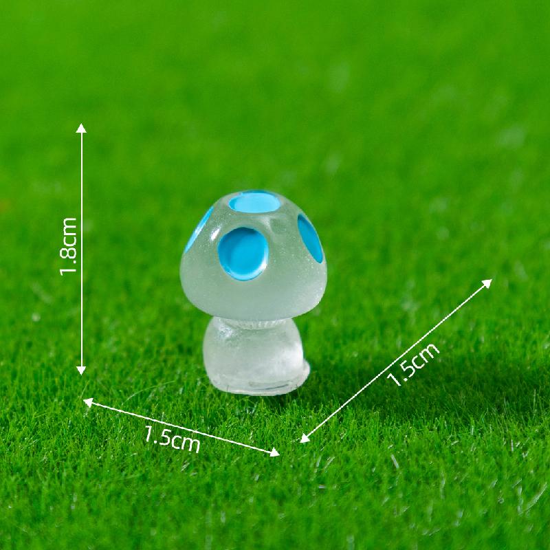 Tiểu cảnh nấm phát sáng, phụ kiện treo trang trí cây cảnh (ZC-474)