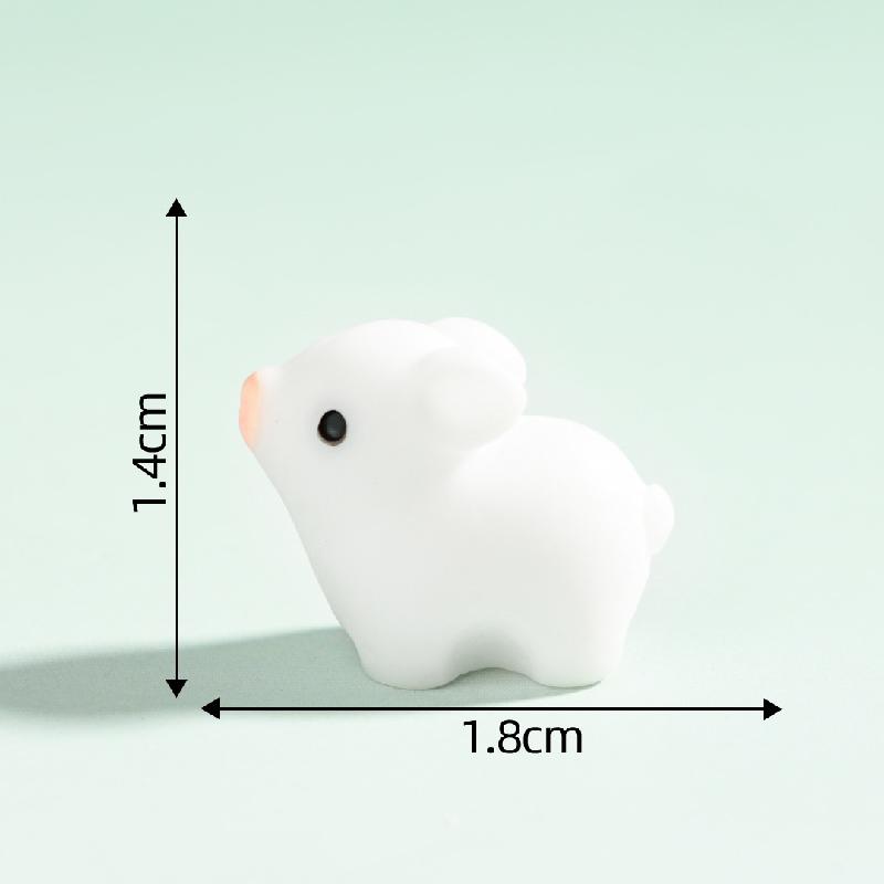 Heo con dễ thương – Mô hình tiểu cảnh mini trang trí sân vườn, bàn làm việc (M-1375)