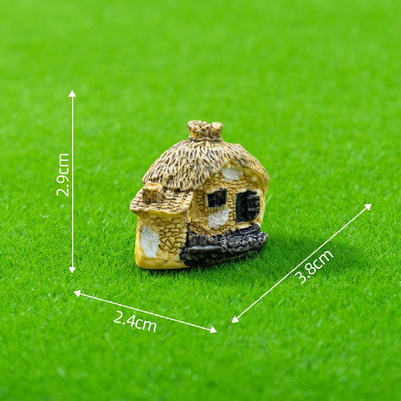 Tiểu cảnh nhà nhỏ Zakka, trang trí chậu cây với 8 mẫu (ZC-297)