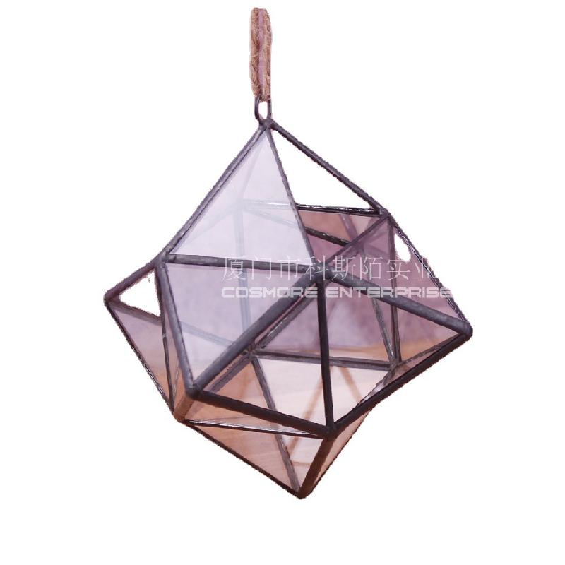 Nhà kính 6 góc cạnh, bình sinh thái (DG-195)