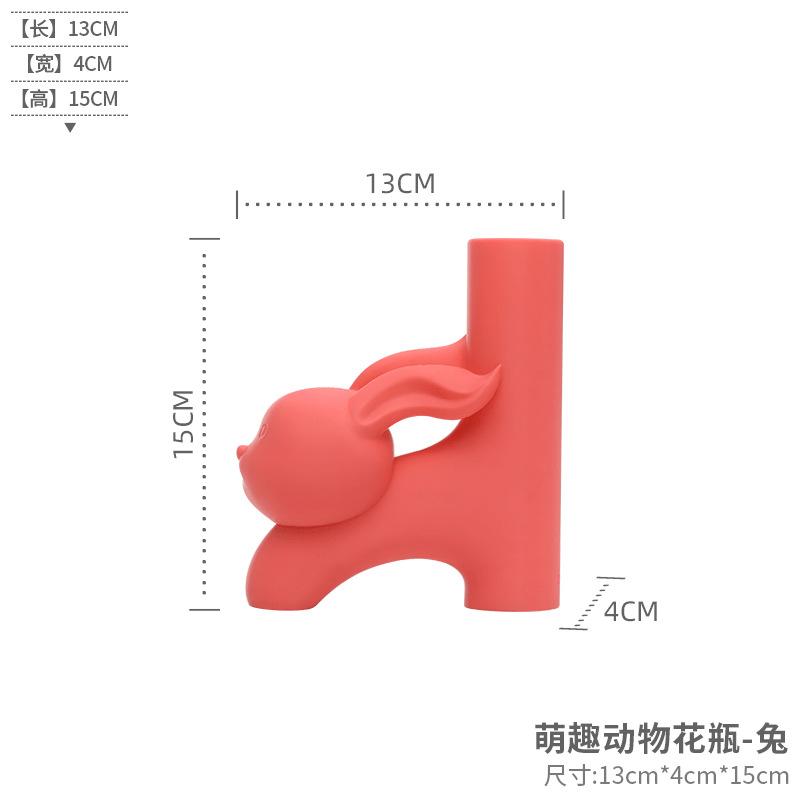 Bình hoa thủy canh hình động vật 3D resin, bình cây để bàn, trang trí nhà và văn phòng (RG-213)