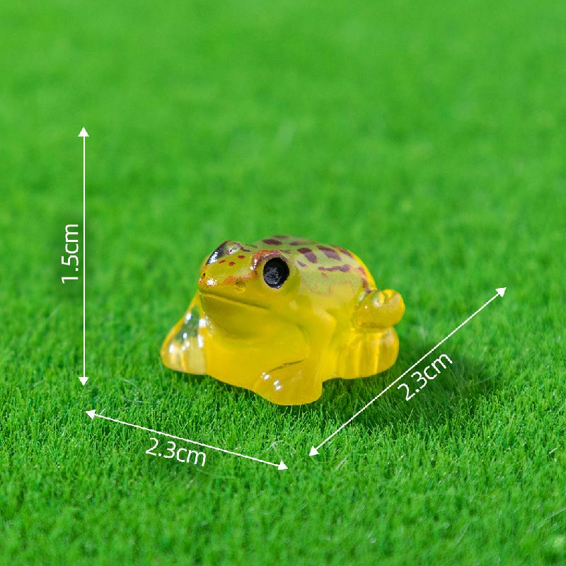 Tiểu cảnh ếch phát sáng, trang trí DIY cây cảnh mini (ZC-81)