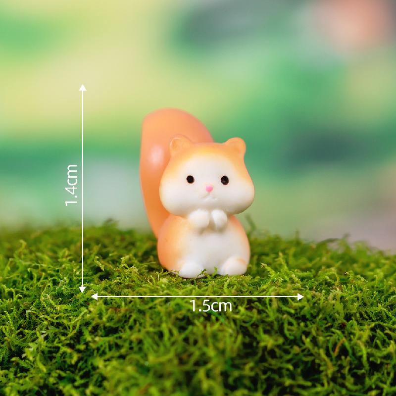Tiểu cảnh ếch và vịt vàng nhỏ, trang trí đáng yêu mini (ZC-24)