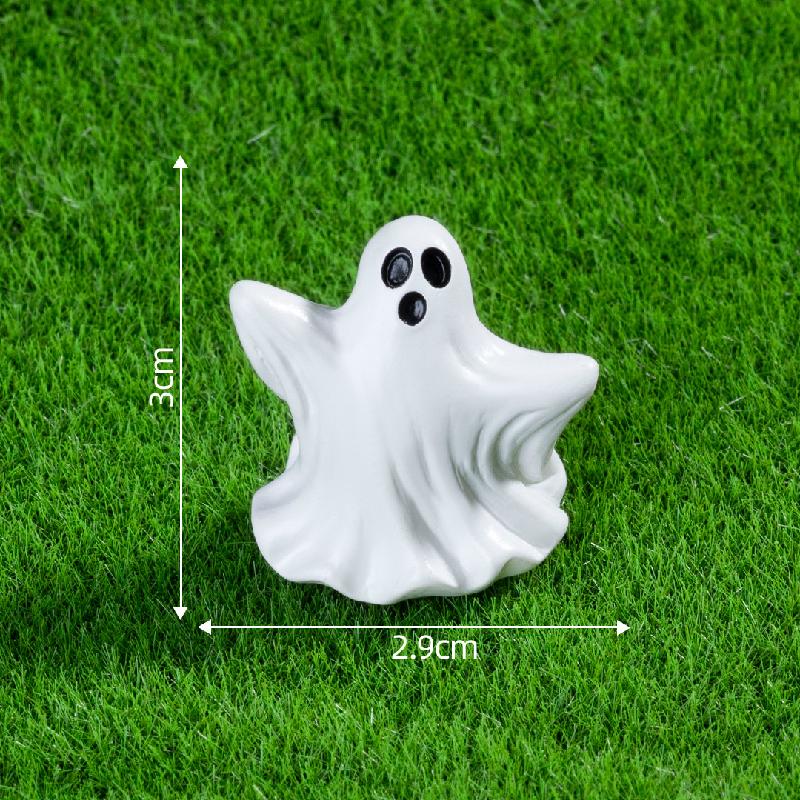 Tiểu cảnh Halloween, bí ngô ma, trang trí DIY mini (TZC-80)