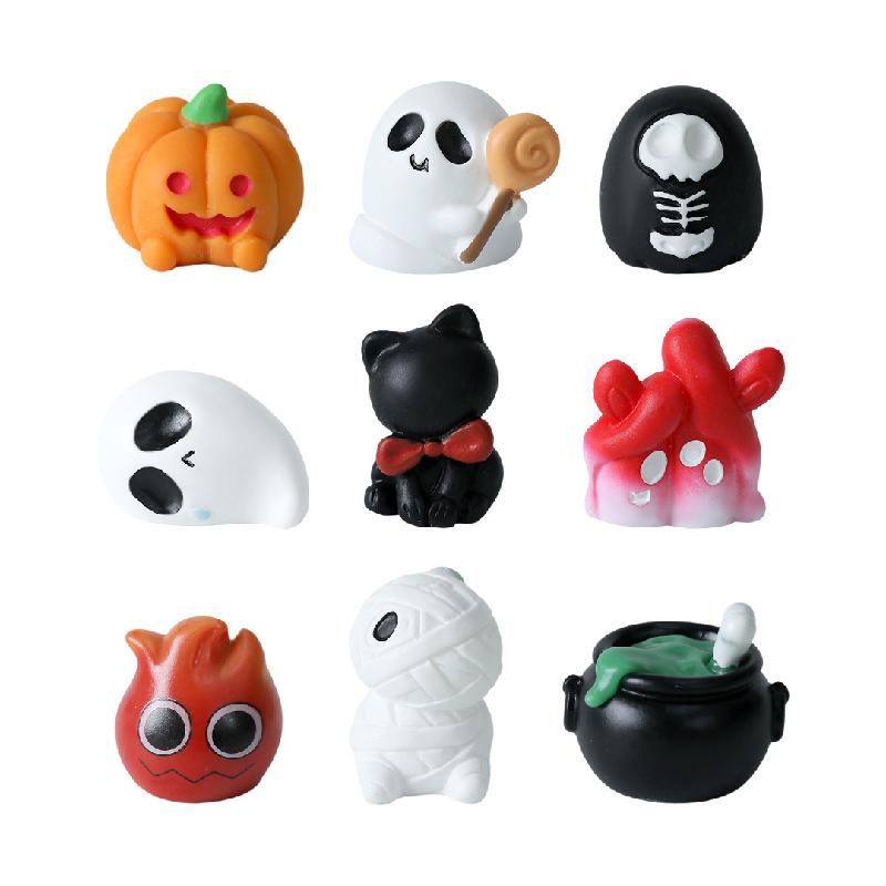 Tiểu cảnh Halloween, ma và xác sống, trang trí mini DIY (TZC-269)