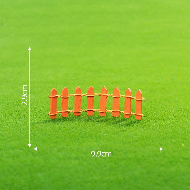 Hàng rào gỗ trắng mini, phụ kiện trang trí DIY tiểu cảnh (ZC-19)