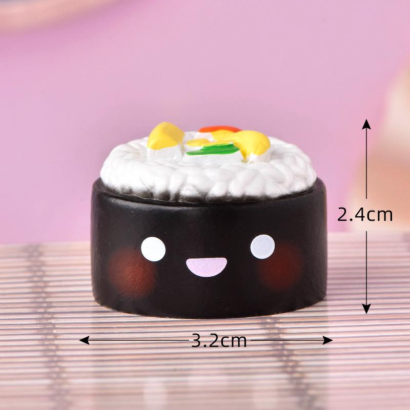 Tiểu cảnh cảm xúc: búp bê, bơ, sushi trang trí mini (TZC-929)